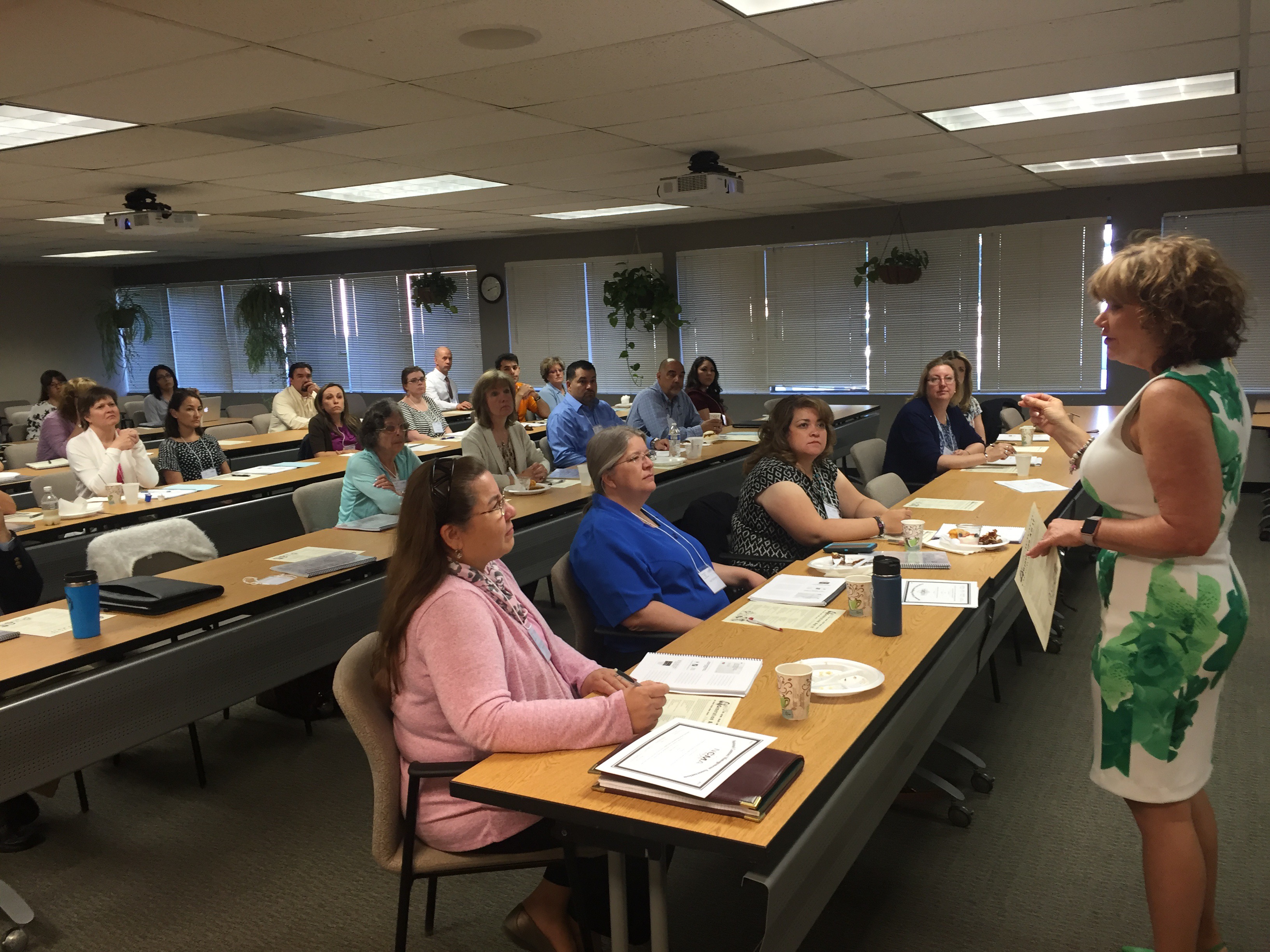 Guest Speaker Michele Currier at NBB 2016